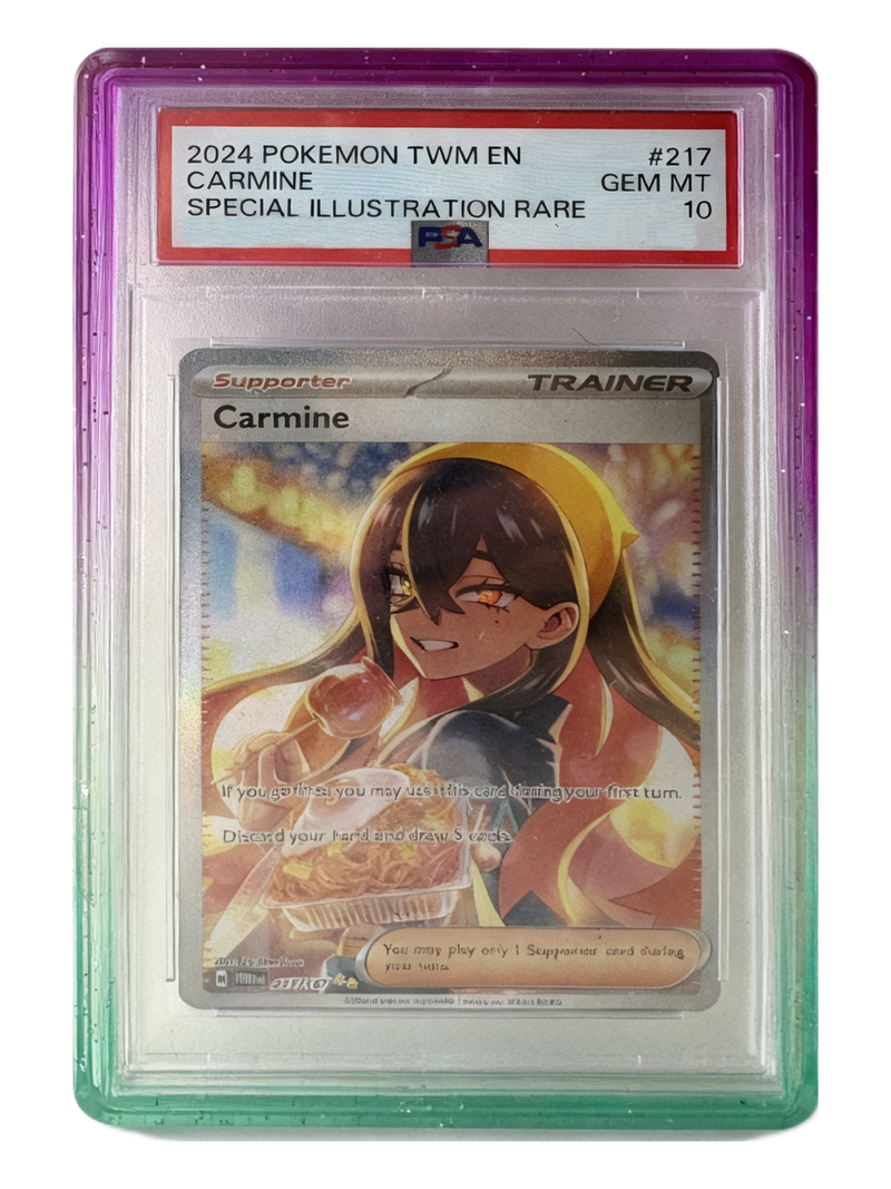 PSA Slab Guard — Plum Mint