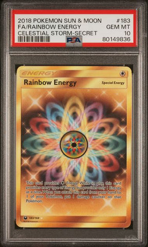 Rainbow Energy #183 PSA 10