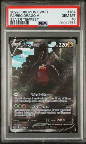 Regidrago V #184 PSA 10