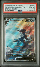 Hisuian Samurott V Crown Zenith GG51 PSA 10