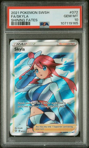 Skyla 072 FA - Shining Fates PSA 10
