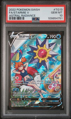 Starmie V TG13 PSA 10